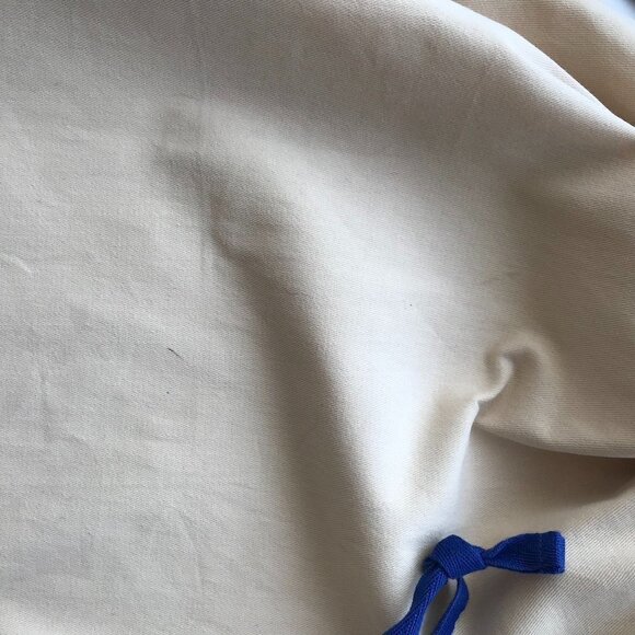 LOUIS VUITTON dust bag, L/XL cotton drawstring, 22” x 34”, 11" sq bottom - Picture 15 of 16